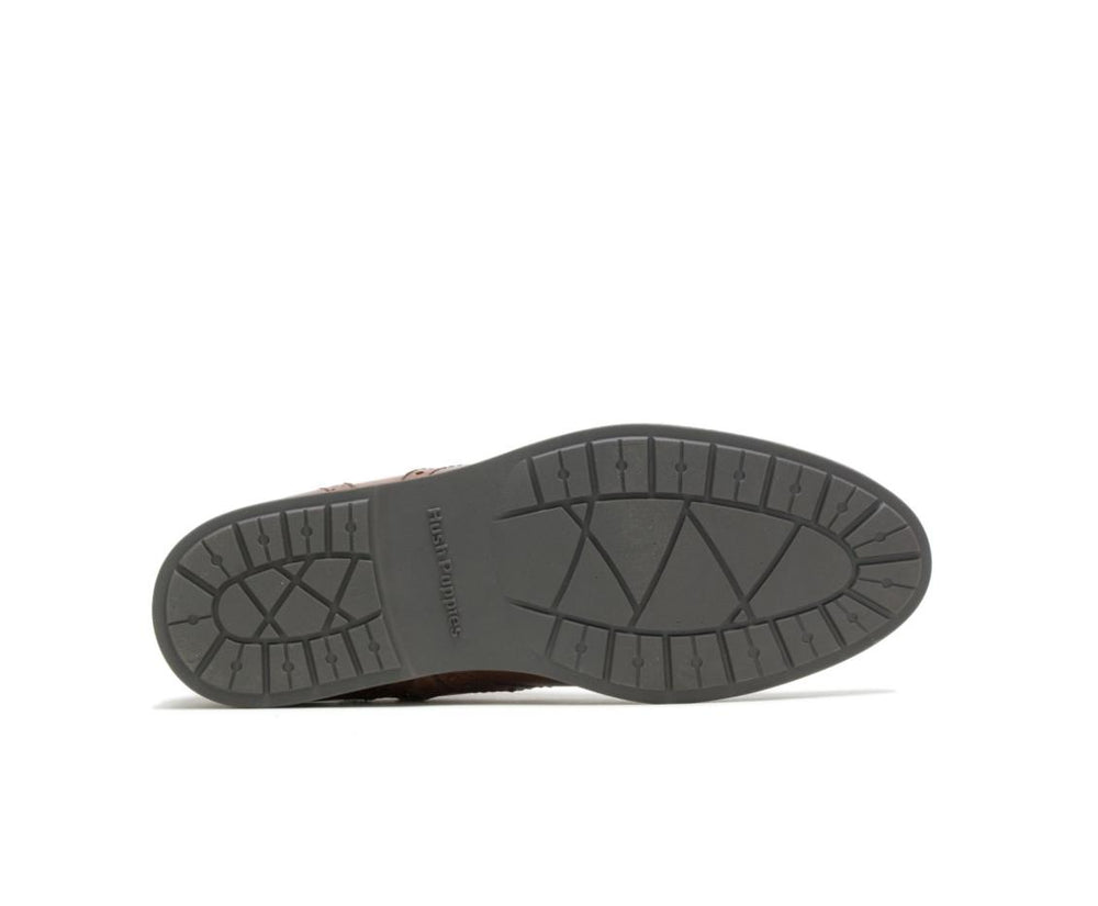 Men Boots | Hush Puppies Shepsky Zip Boot Brown Leather