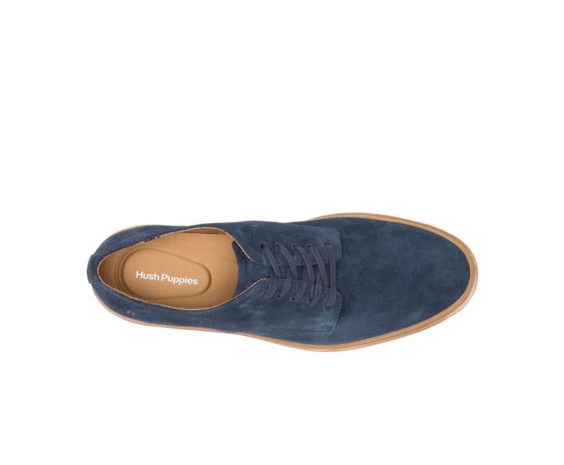 Men Oxfords | Hush Puppies Caleb Pt Oxford Navy Suede