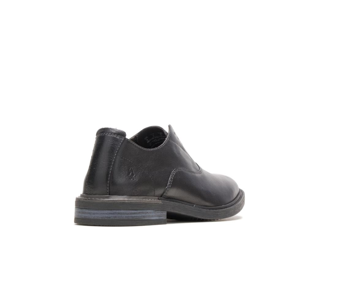 Men Oxfords | Hush Puppies Davis Slip-On Oxford Black Leather