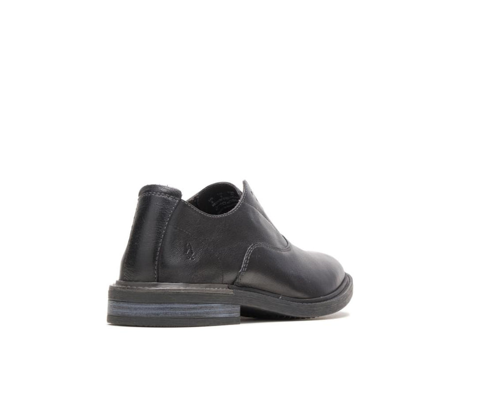 Men Oxfords | Hush Puppies Davis Slip-On Oxford Black Leather