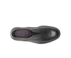 Men Oxfords | Hush Puppies Davis Slip-On Oxford Black Leather