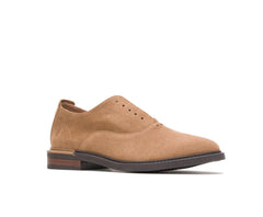 Men Oxfords | Hush Puppies Davis Slip-On Oxford Chestnut Suede