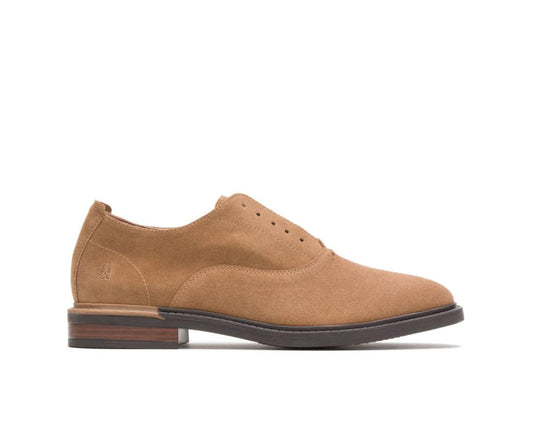 Men Oxfords | Hush Puppies Davis Slip-On Oxford Chestnut Suede