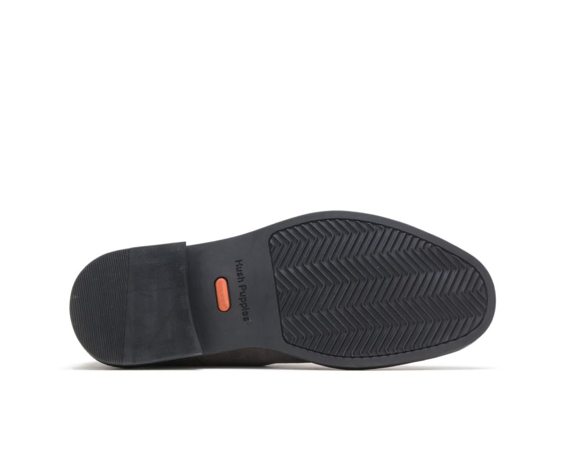 Men Oxfords | Hush Puppies Davis Slip-On Oxford Dark Grey Suede
