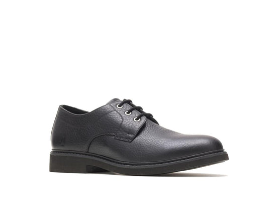 Men Oxfords | Hush Puppies Detroit Plain Toe Oxford Black Leather