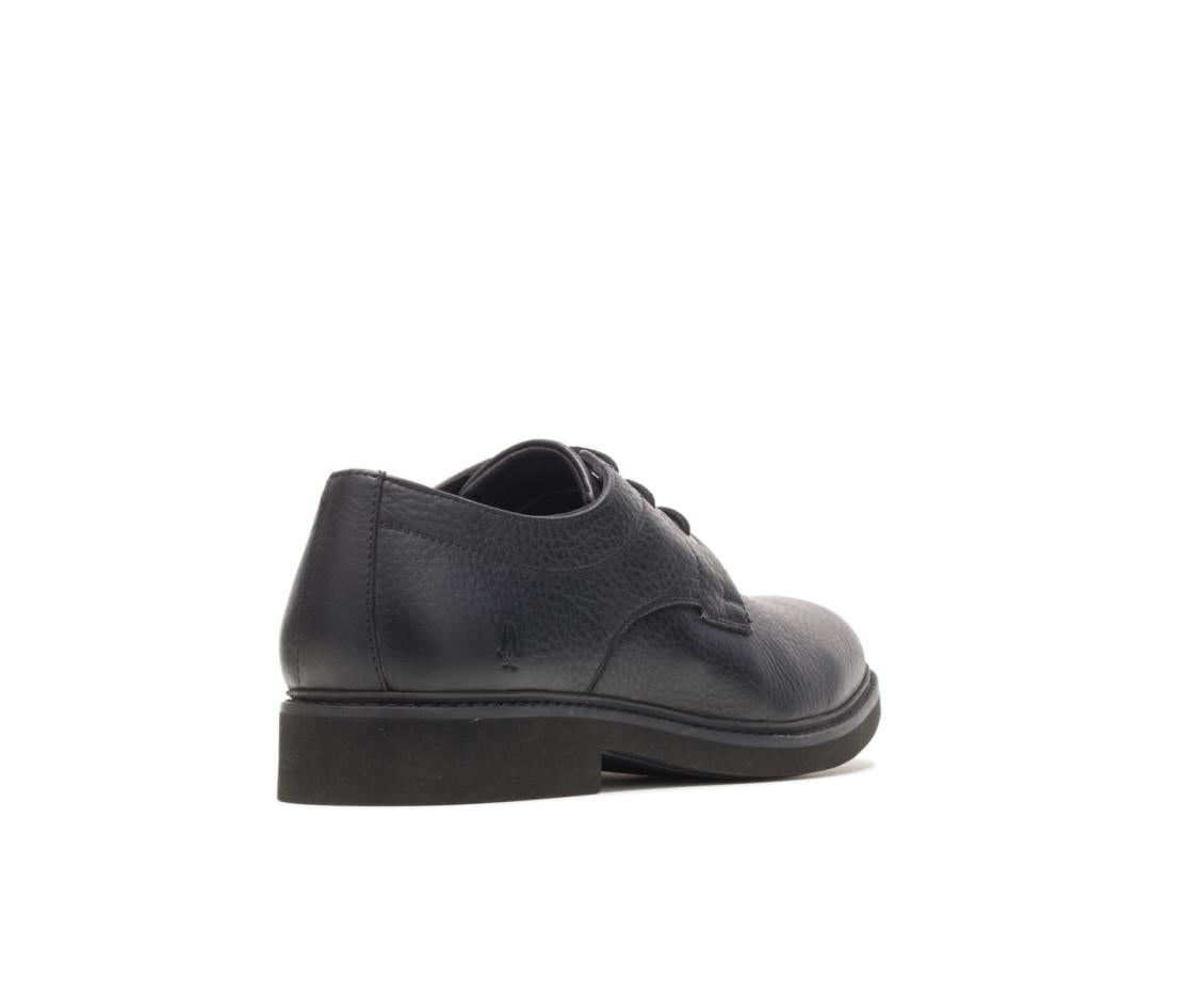 Men Oxfords | Hush Puppies Detroit Plain Toe Oxford Black Leather