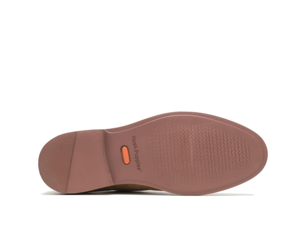 Men Oxfords | Hush Puppies Detroit Plain Toe Oxford Chestnut Suede