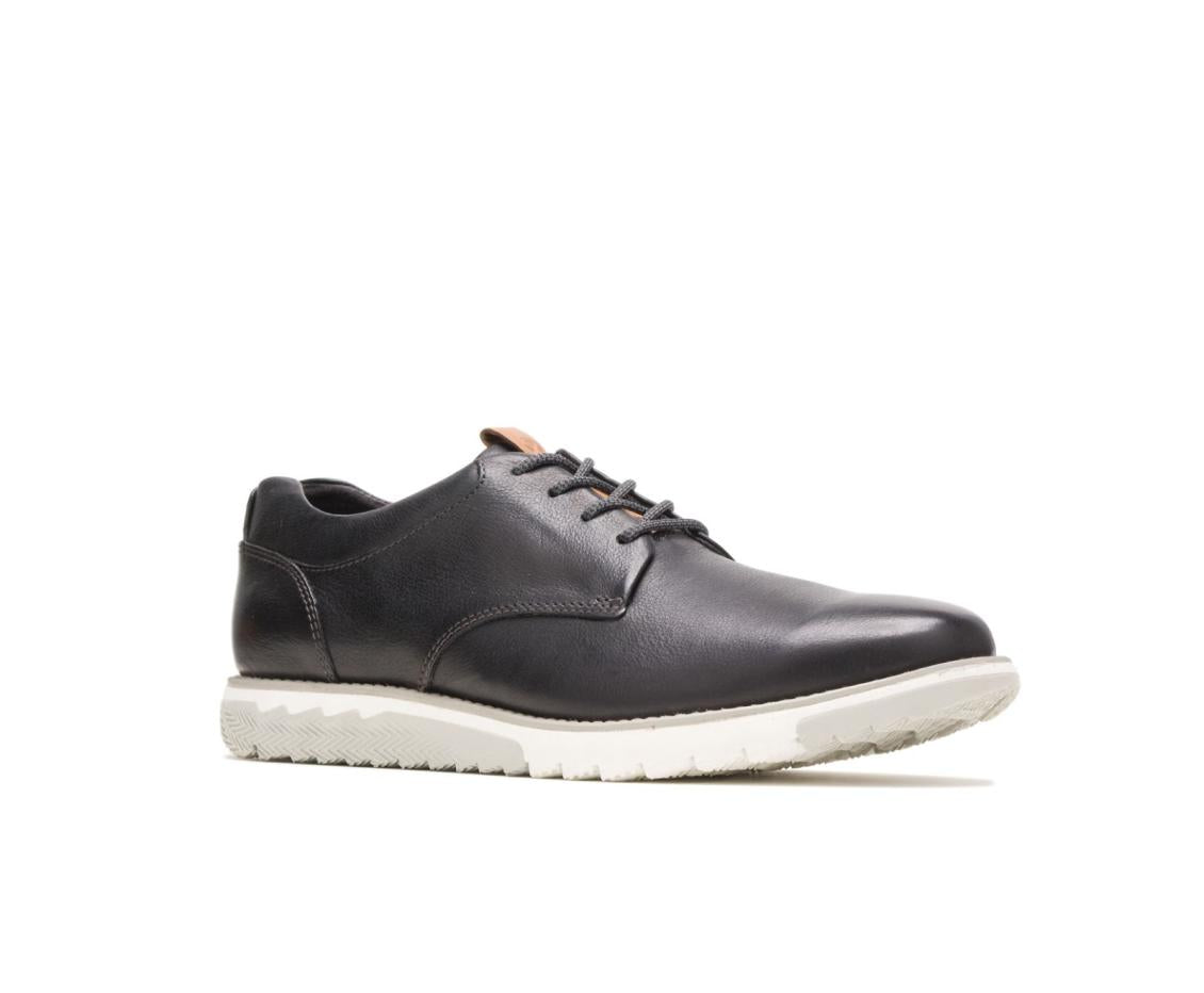 Men Oxfords | Hush Puppies Expert Pt Lace Up Black Leather