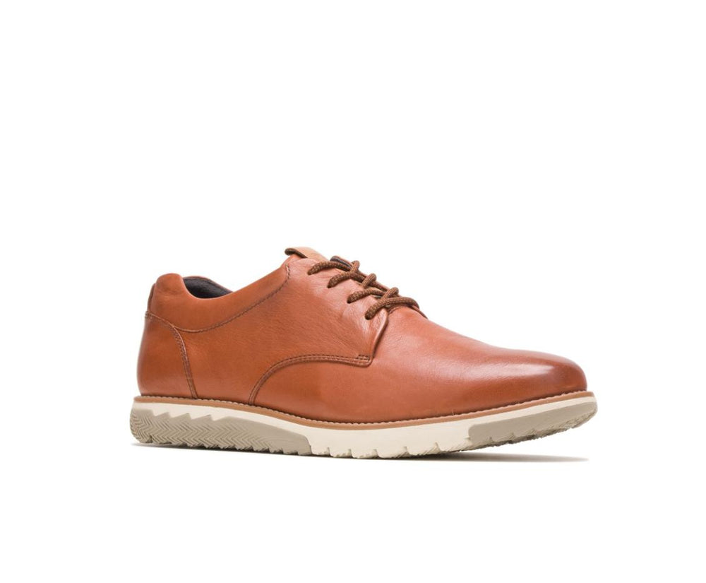 Men Oxfords | Hush Puppies Expert Pt Lace Up Cognac Leather