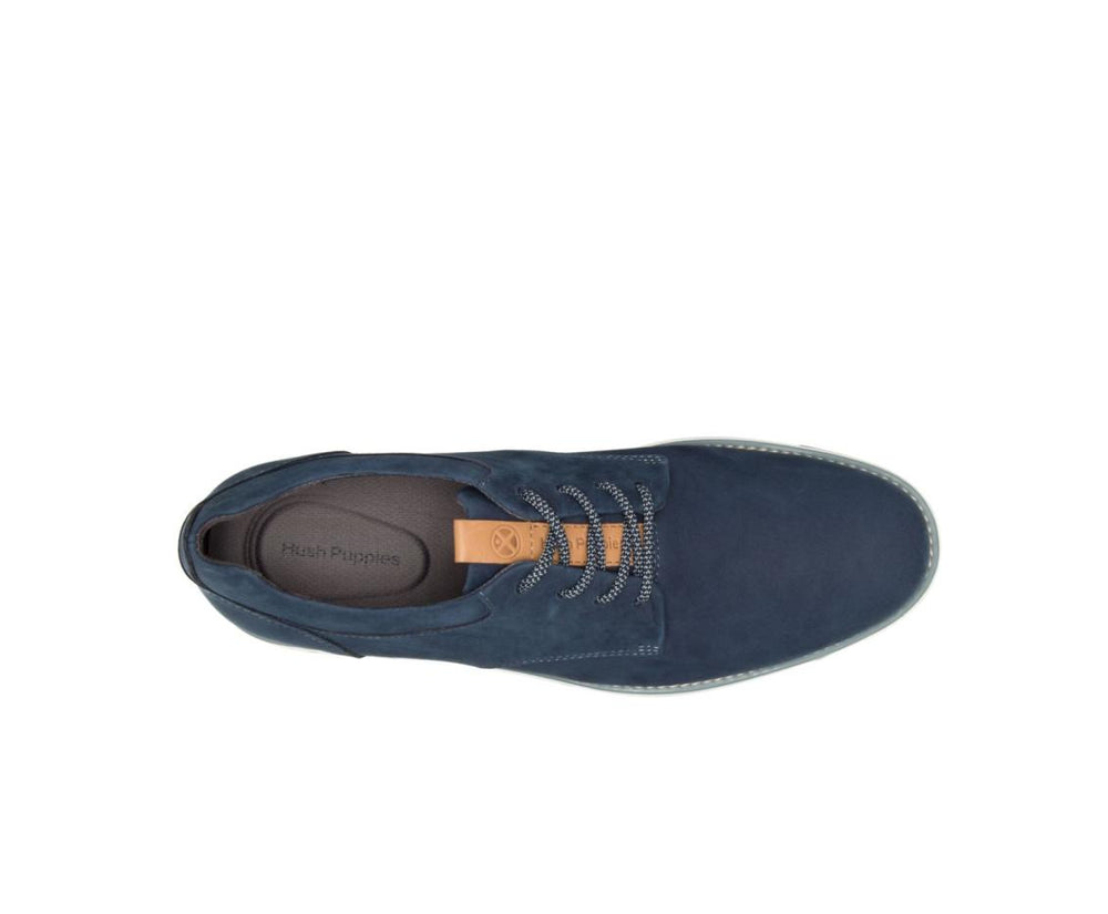 Men Oxfords | Hush Puppies Expert Pt Lace Up Navy Nubuck