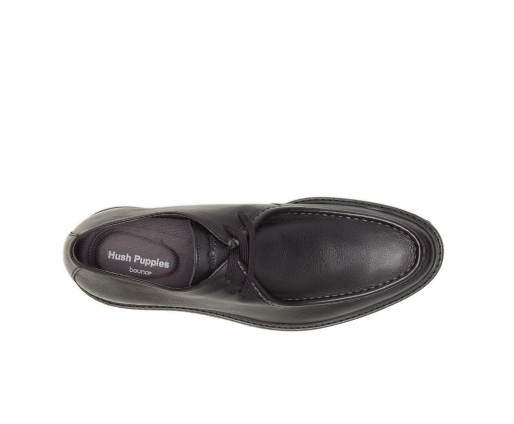 Men Oxfords | Hush Puppies Jaden Oxford Black Leather