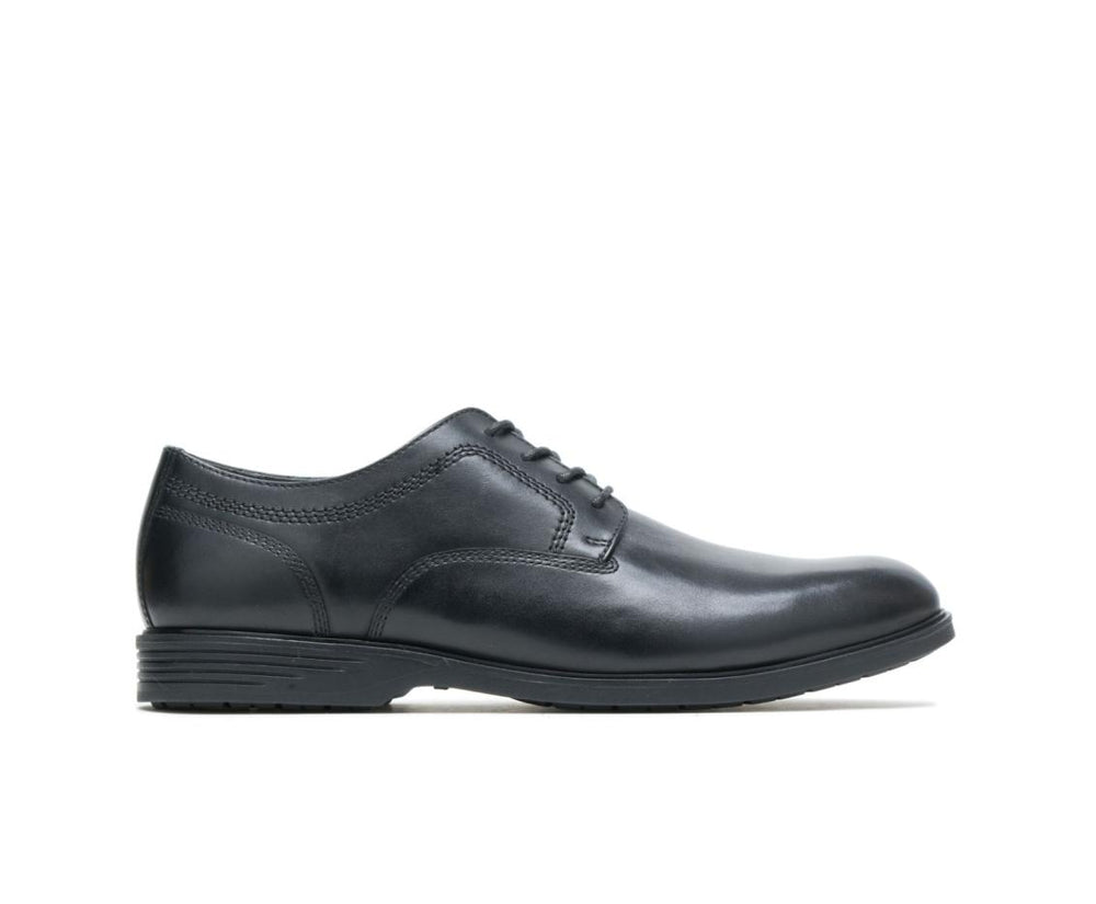 Men Oxfords | Hush Puppies Shepsky Pt Oxford Black Leather