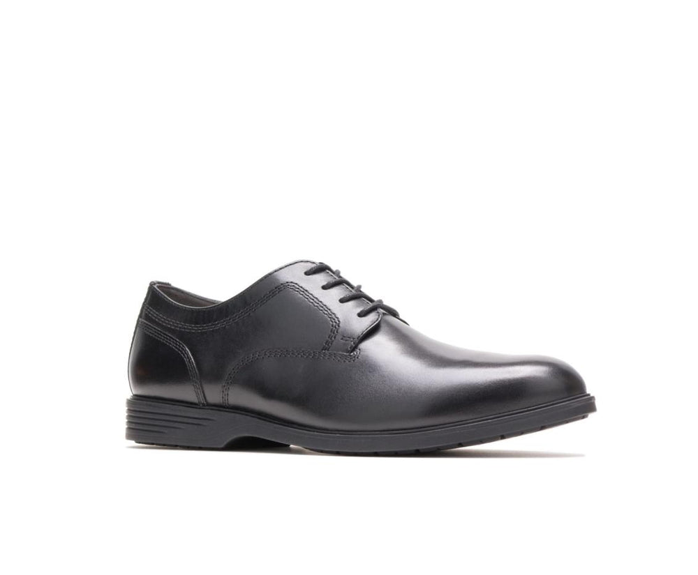 Men Oxfords | Hush Puppies Shepsky Pt Oxford Black Leather