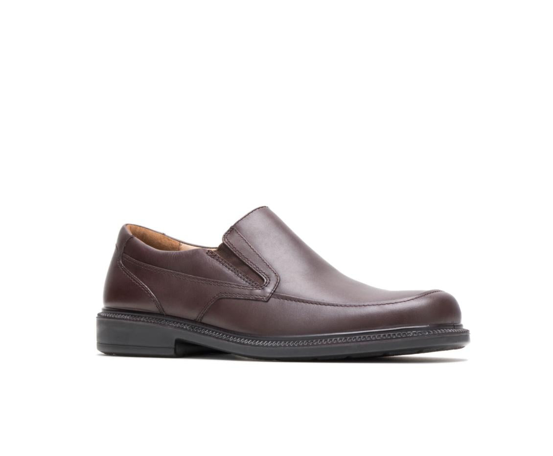 Men Slip-Ons | Hush Puppies Leverage Brown
