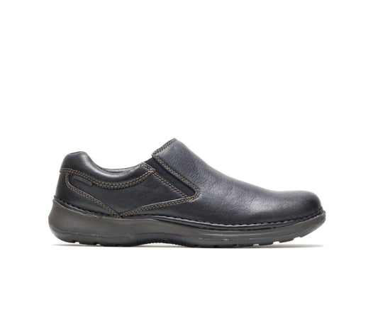 Men Slip-Ons | Hush Puppies Lunar Ii Black Leather