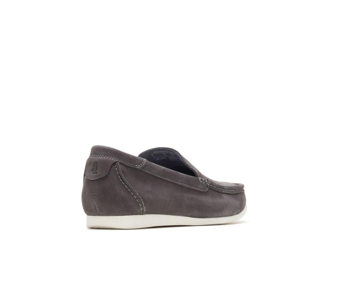 Men Slip-Ons | Hush Puppies Shane Venetian Frost Gray Nubuck
