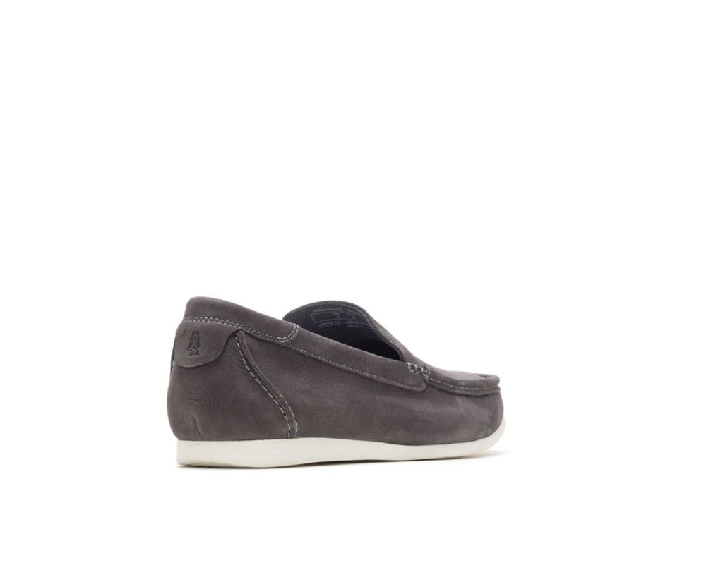 Men Slip-Ons | Hush Puppies Shane Venetian Frost Gray Nubuck