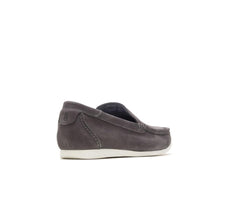 Men Slip-Ons | Hush Puppies Shane Venetian Frost Gray Nubuck