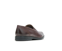 Men Slip-Ons | Hush Puppies Shepsky Slip-On Dark Brown Leather