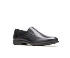 Men Slip-Ons | Hush Puppies Turner Mt Slip-On Black Wp Leather