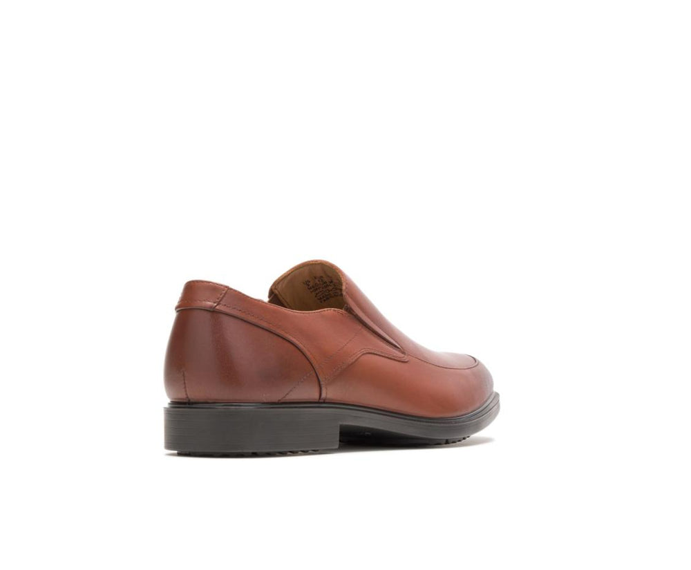 Men Slip-Ons | Hush Puppies Turner Mt Slip-On British Tan Wp Leather
