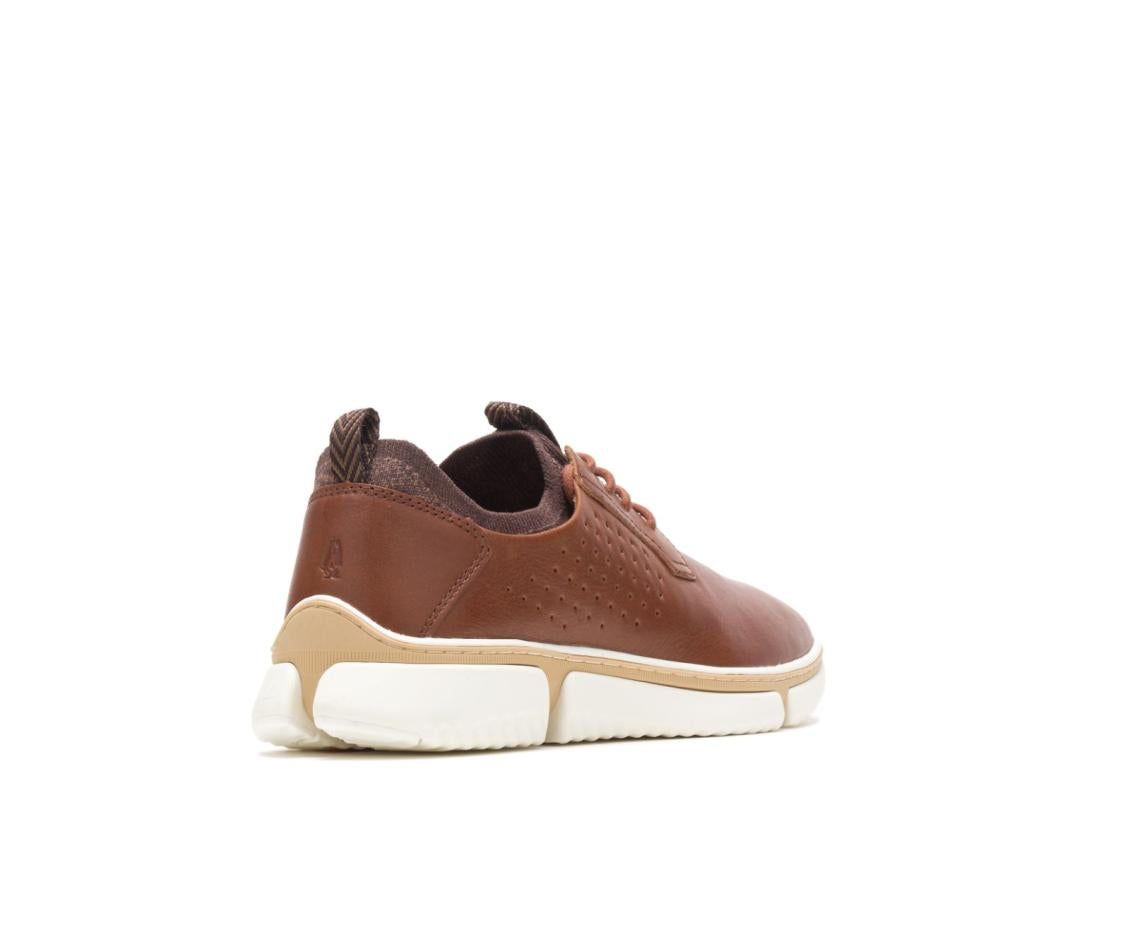 Men Sneakers | Hush Puppies Bennet Plain Toe Oxford Cognac Leather