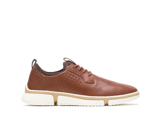 Men Sneakers | Hush Puppies Bennet Plain Toe Oxford Cognac Leather