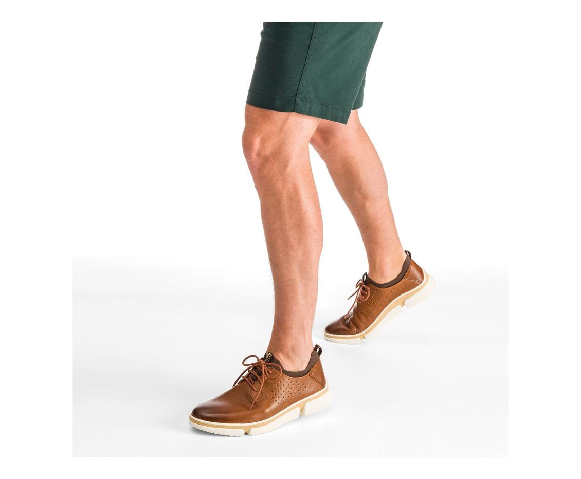 Men Sneakers | Hush Puppies Bennet Plain Toe Oxford Dark Grey Leather