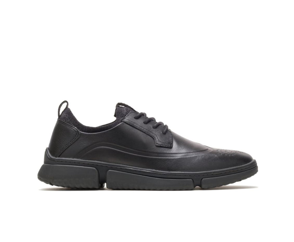 Men Sneakers | Hush Puppies Bennet Wingtip Oxford Black Leather