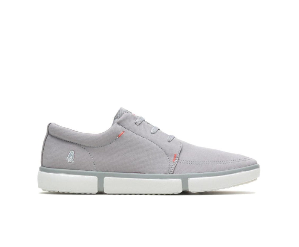 Men Sneakers | Hush Puppies Briggs Plain Toe Oxford Frost Grey Textile