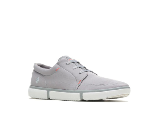 Men Sneakers | Hush Puppies Briggs Plain Toe Oxford Frost Grey Textile