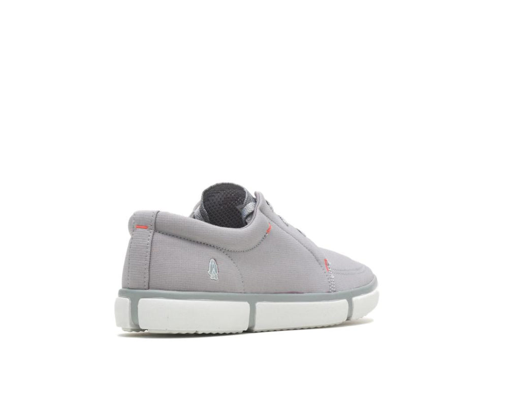 Men Sneakers | Hush Puppies Briggs Plain Toe Oxford Frost Grey Textile