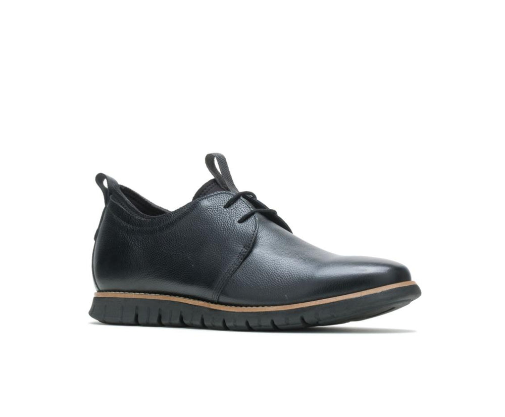Men Sneakers | Hush Puppies Colby Oxford Black Leather