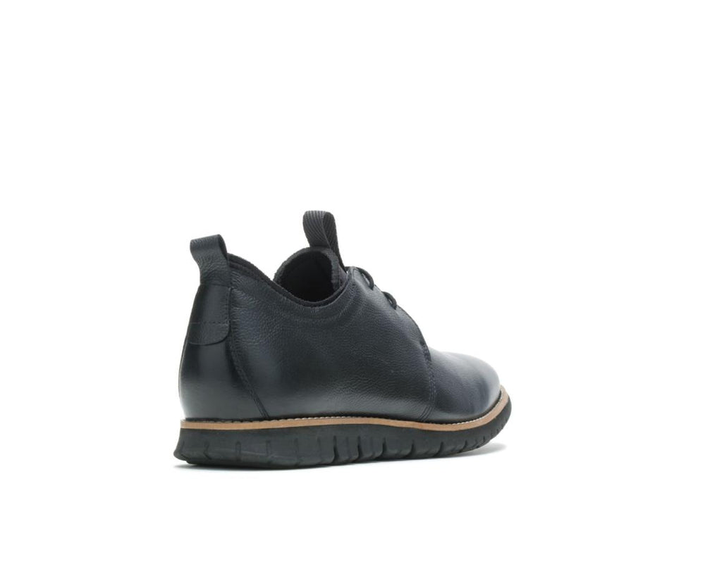 Men Sneakers | Hush Puppies Colby Oxford Black Leather