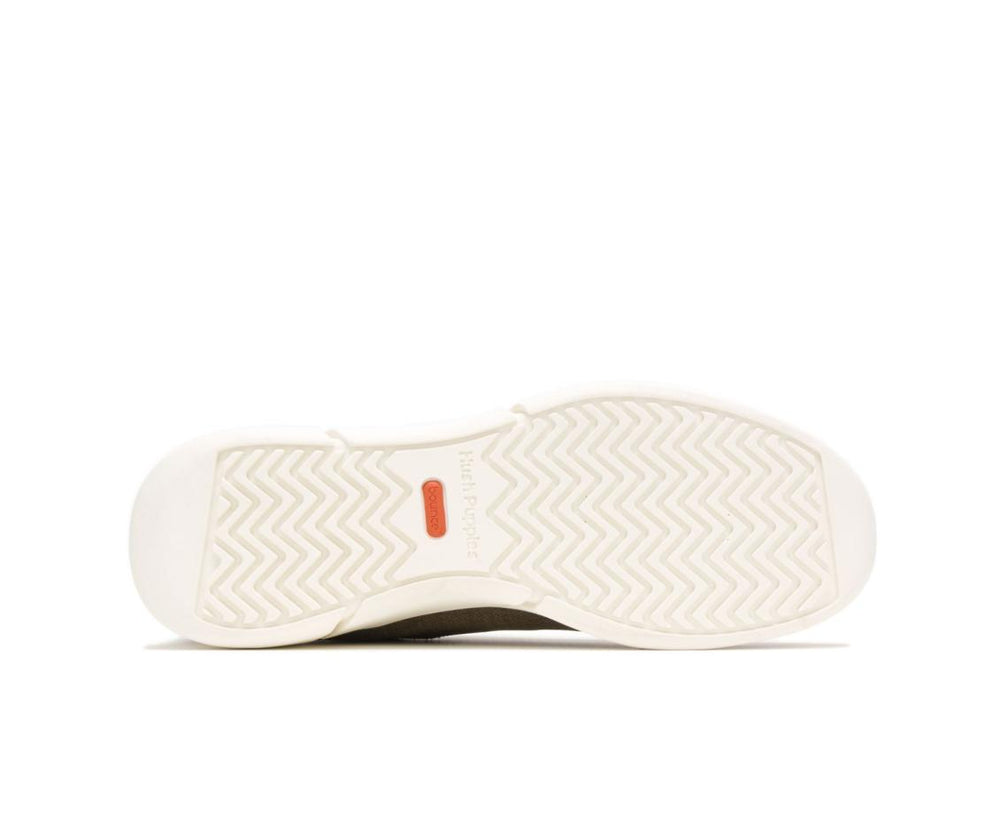 Men Sneakers | Hush Puppies Cooper Lace Up Olive Heathered