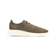 Men Sneakers | Hush Puppies Cooper Lace Up Olive Heathered