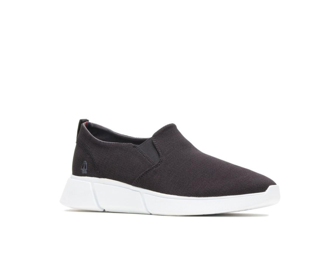Men Sneakers | Hush Puppies Cooper Slip-On Black Heathered/white Outsole