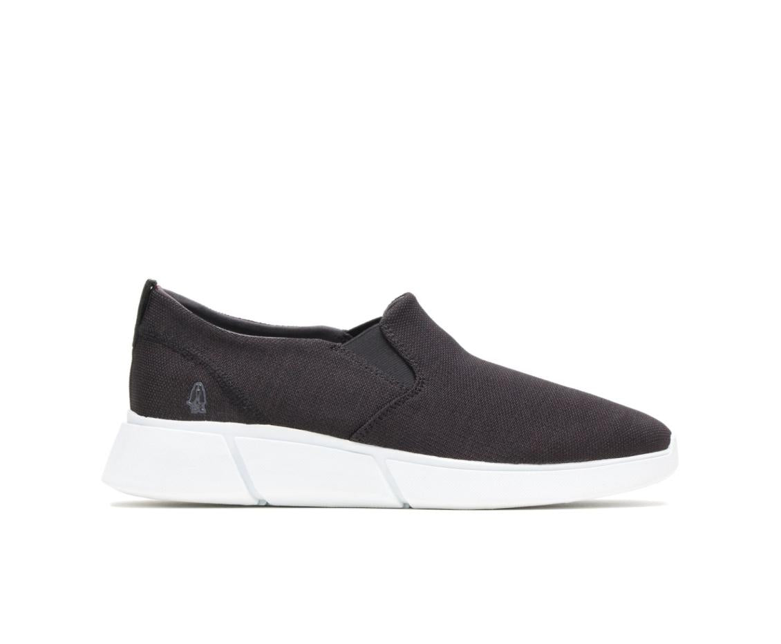 Men Sneakers | Hush Puppies Cooper Slip-On Black Heathered/white Outsole
