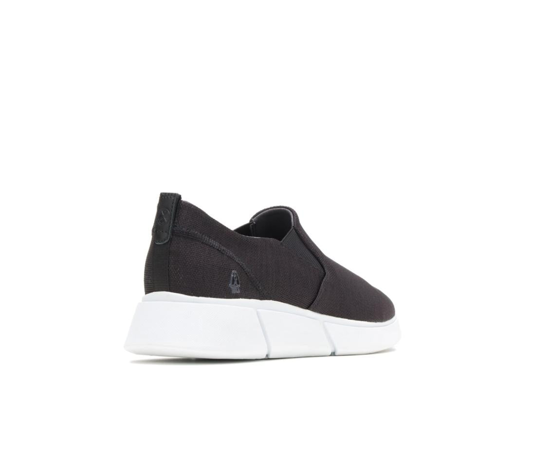 Men Sneakers | Hush Puppies Cooper Slip-On Black Heathered/white Outsole