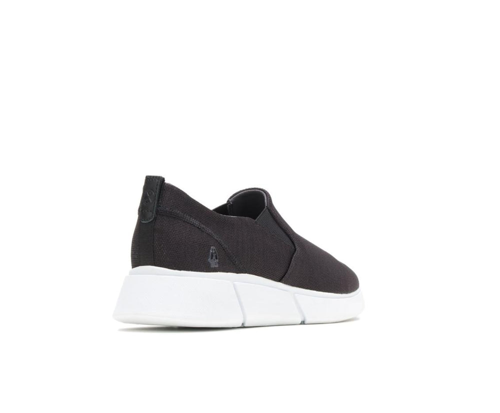 Men Sneakers | Hush Puppies Cooper Slip-On Black Heathered/white Outsole