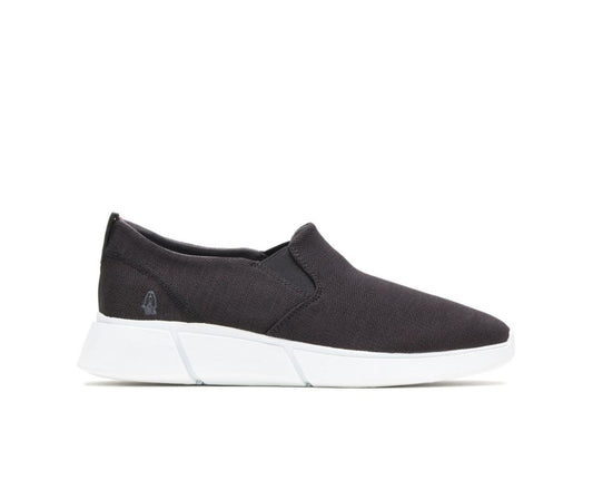 Men Sneakers | Hush Puppies Cooper Slip-On Black Heathered/white Outsole
