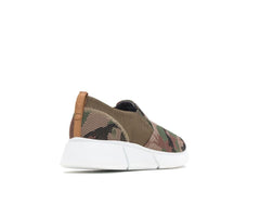 Men Sneakers | Hush Puppies Cooper Slip-On Olive Camo Knit