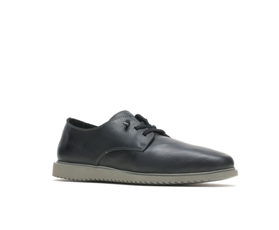 Men Sneakers | Hush Puppies Everyday Lace Up Black Leather