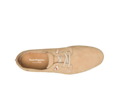 Men Sneakers | Hush Puppies Everyday Lace Up Tan Nubuck
