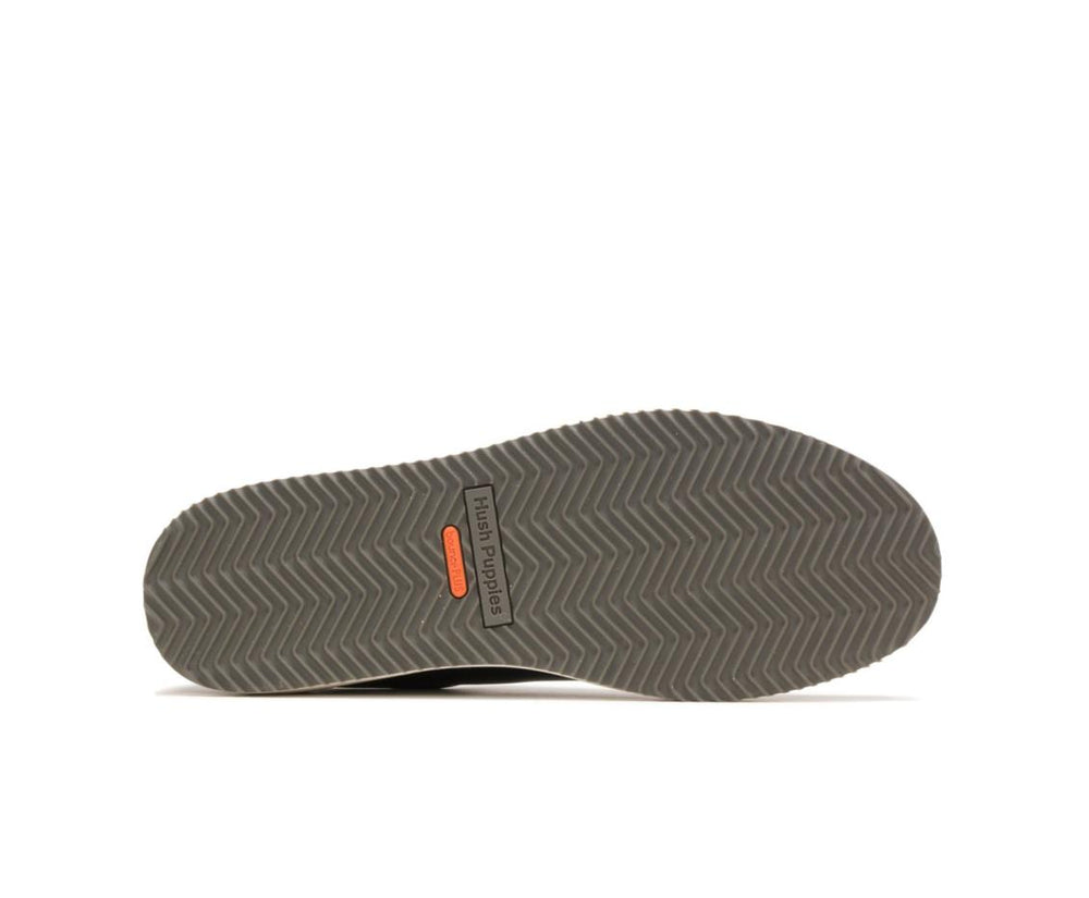 Men Sneakers | Hush Puppies Heath Sneaker Black Leather