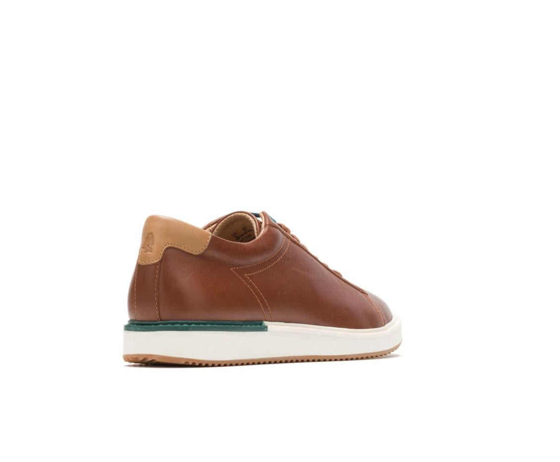 Men Sneakers | Hush Puppies Heath Sneaker Cognac Leather
