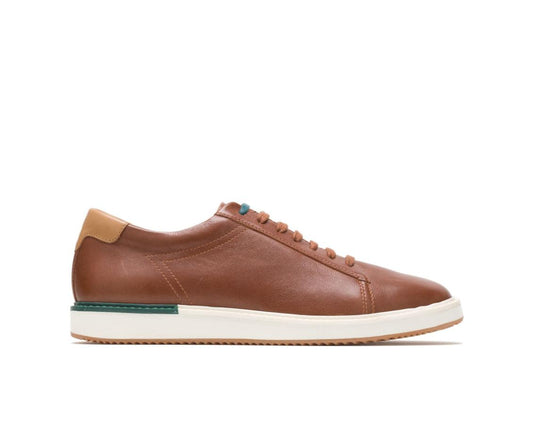 Men Sneakers | Hush Puppies Heath Sneaker Cognac Leather