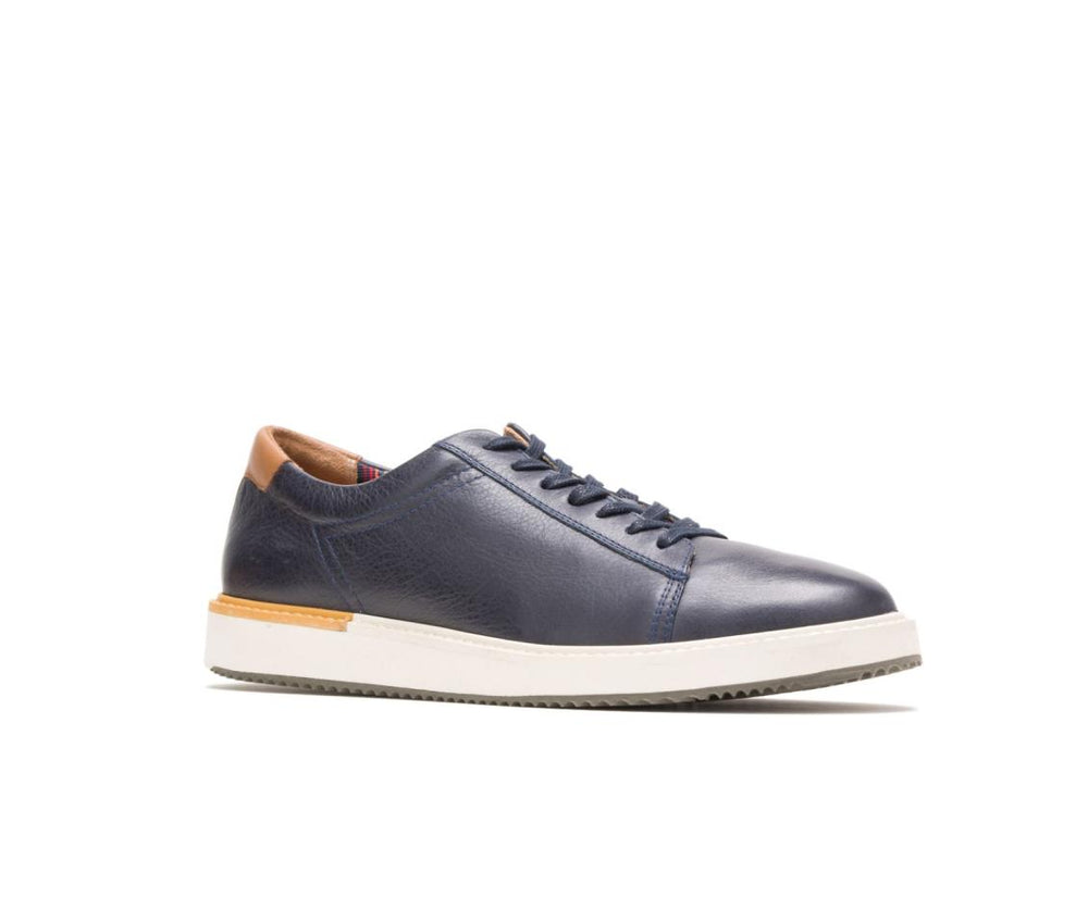 Men Sneakers | Hush Puppies Heath Sneaker Navy Leather