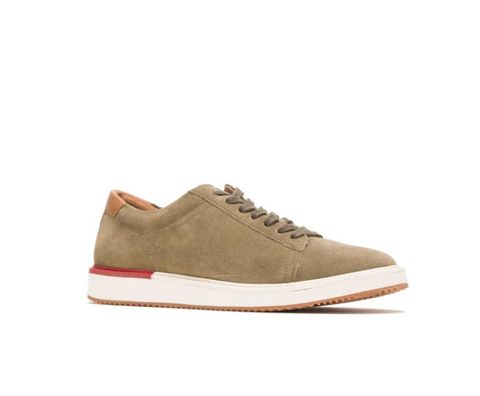 Men Sneakers | Hush Puppies Heath Sneaker Olive Suede