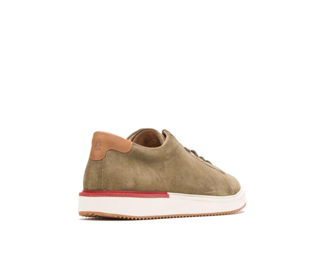 Men Sneakers | Hush Puppies Heath Sneaker Olive Suede